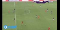 完美配合！奥斯卡与恩里克踢墙配合后破门，玉昆2-0领先陕西
